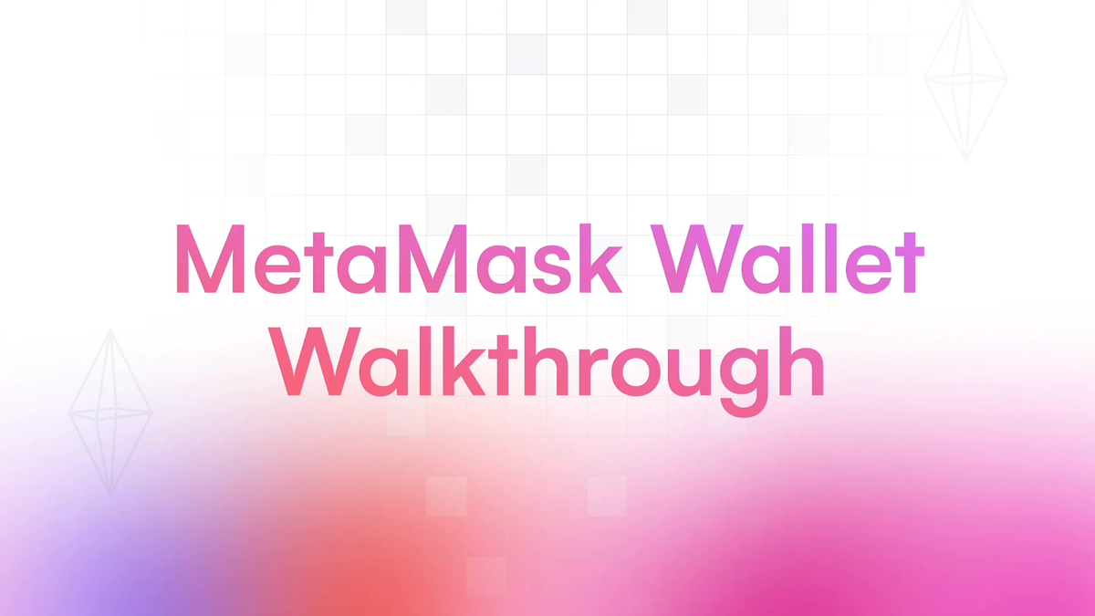 Video: Sending Transactions - Metamask Wallet Walkthrough - Blockchain  Basics