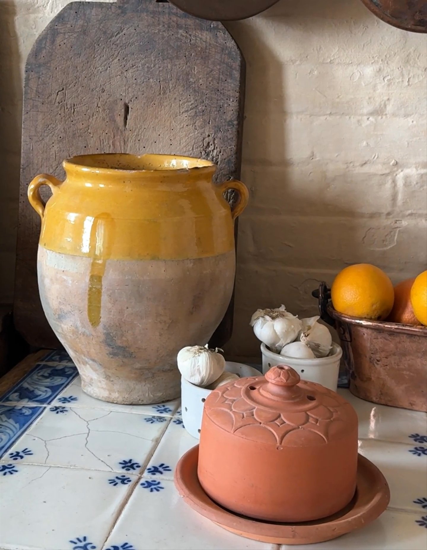 Ochre Confit Pot - Large