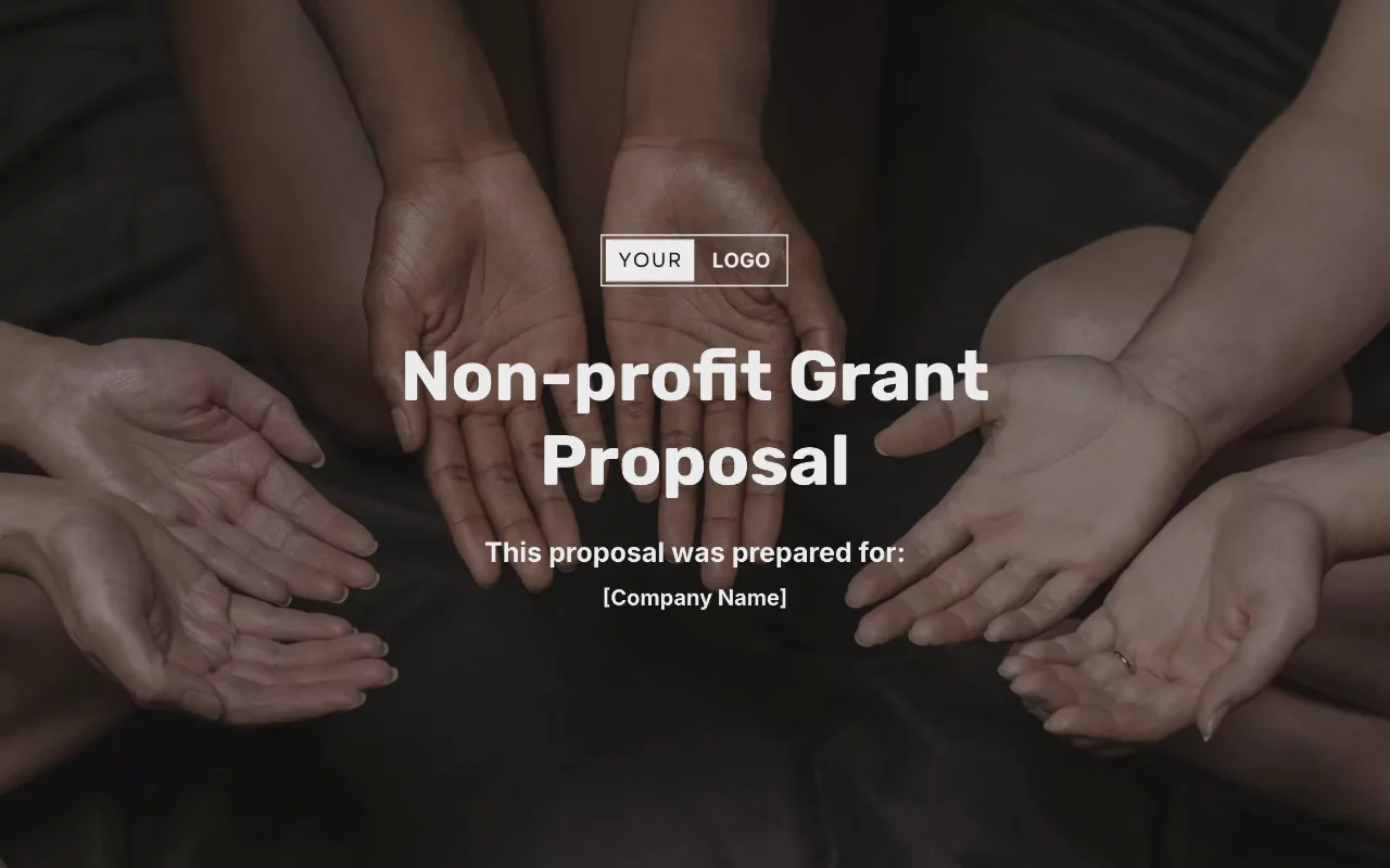 Preview of Non-profit Grant Proposal Template