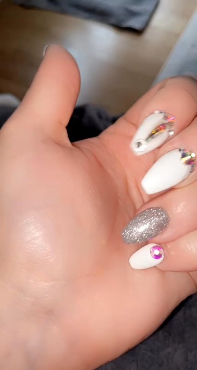 T Nails - Gem stones - Nail Salons Near Me - Southport, North Carolina