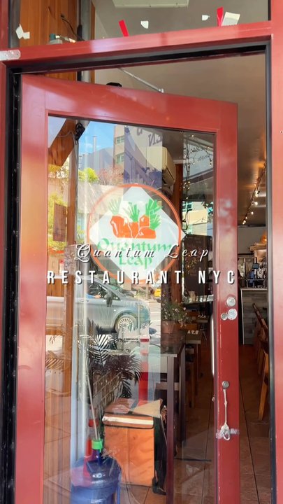 Quantum Leap - Snippet of my experience at Quantum Leap - Vegetarian Near Me - New York, New York