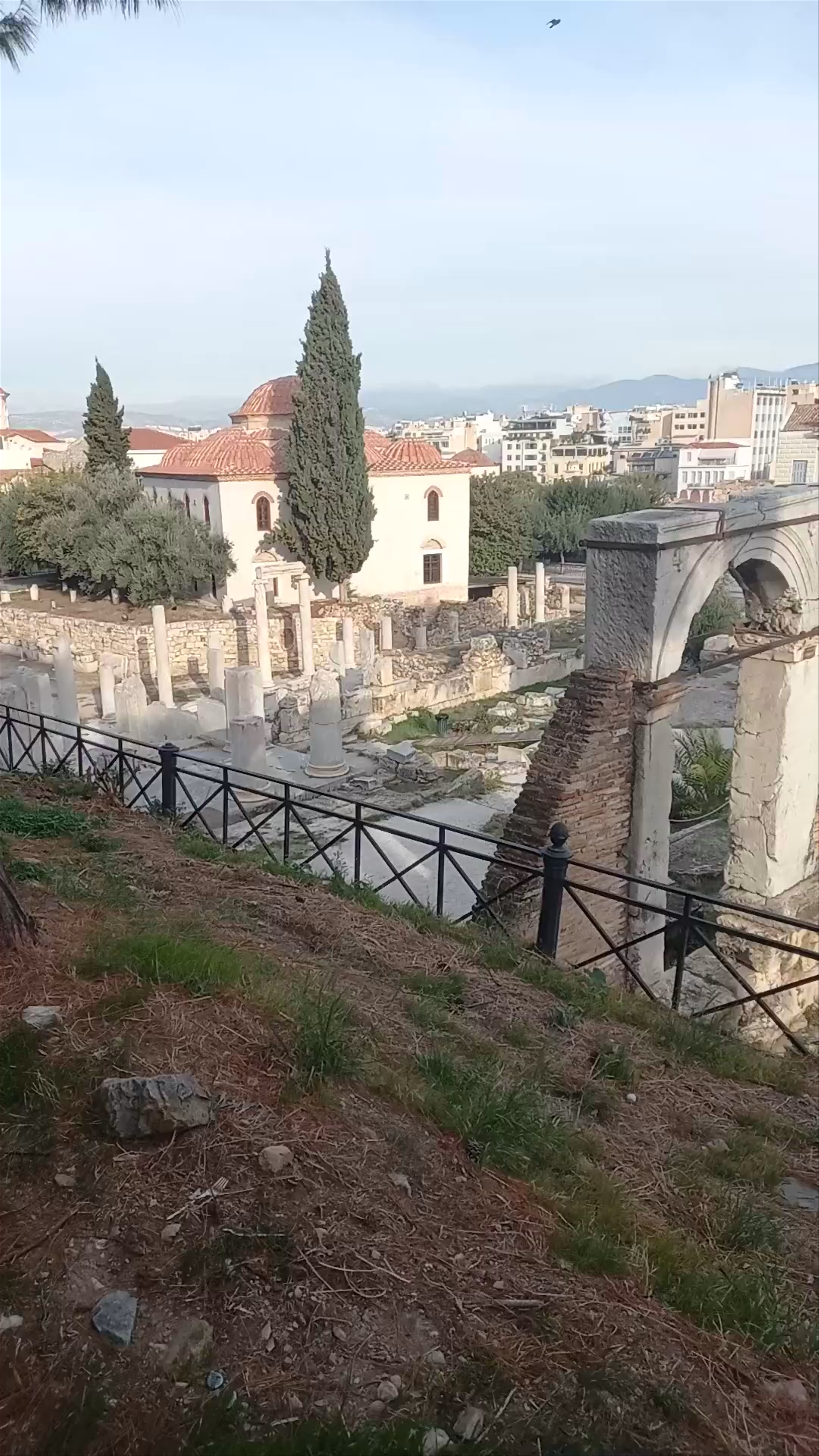 Historic Ruins and Serenity in Plaka, Athens