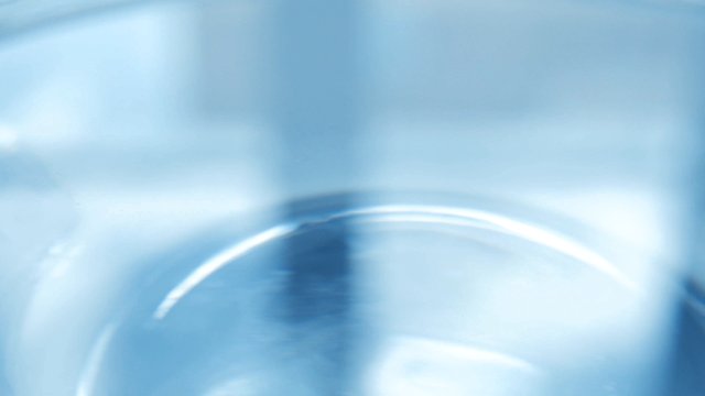 Slow-motion rippling water