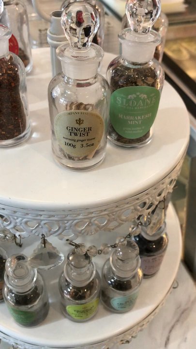 Le Bon Macaron - Cute tower of teas:) - Macarons Near Me - Grand Rapids, Michigan
