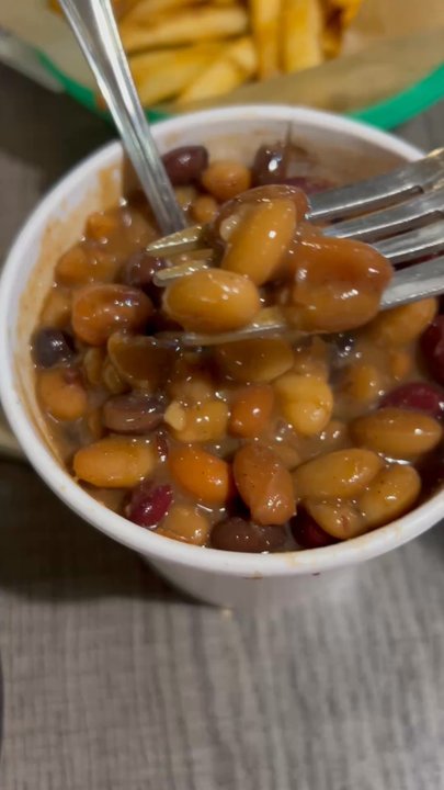 Big Fatty's BBQ - Our Fatty's Baked Beans were more sweet and perhaps fancied-up for autumn. They had a lovely and surprising flavor of fall apples. - Barbeque Near Me - White River Junction, Vermont