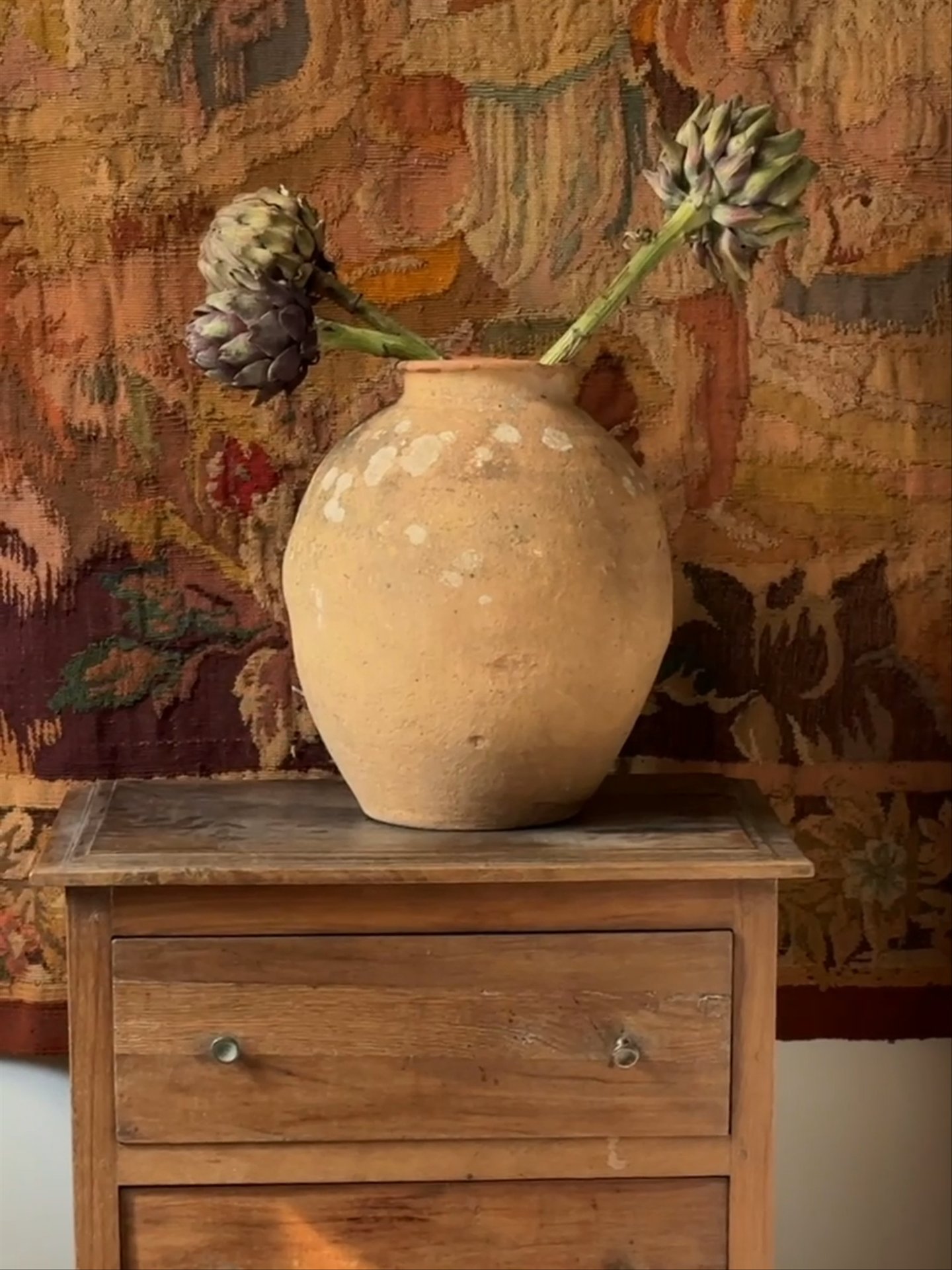 Round Terracotta Vessel