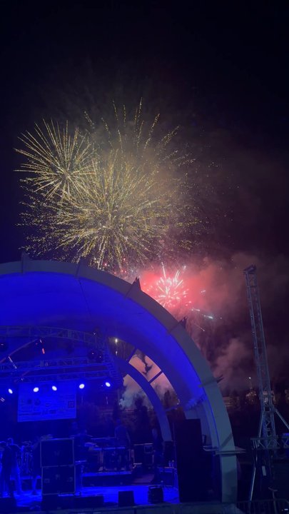 Haddad Riverfront Park - Fireworks display after the 2024 Multifest - Parks Near Me - Charleston, West Virginia
