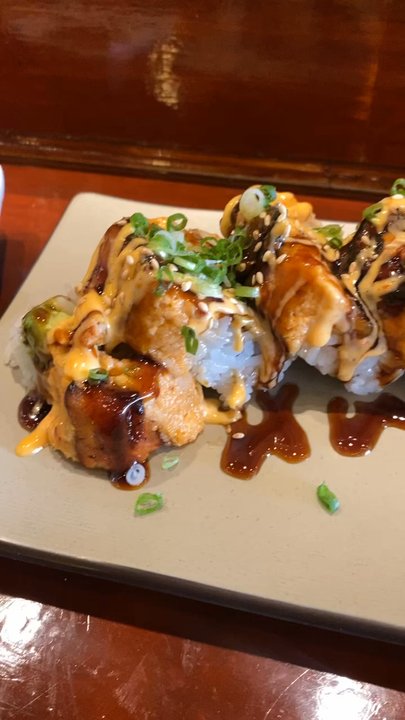 Oki Doki Roll & Sushi - Get the shark sushi roll it was so delicious! - Japanese Near Me - Brea, California