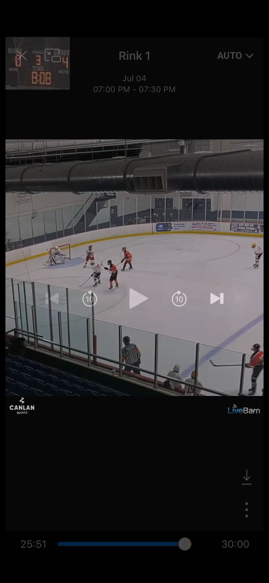 Ross Fay's Stunning Top Corner Snipe | North Bay Trappers U15 AAA