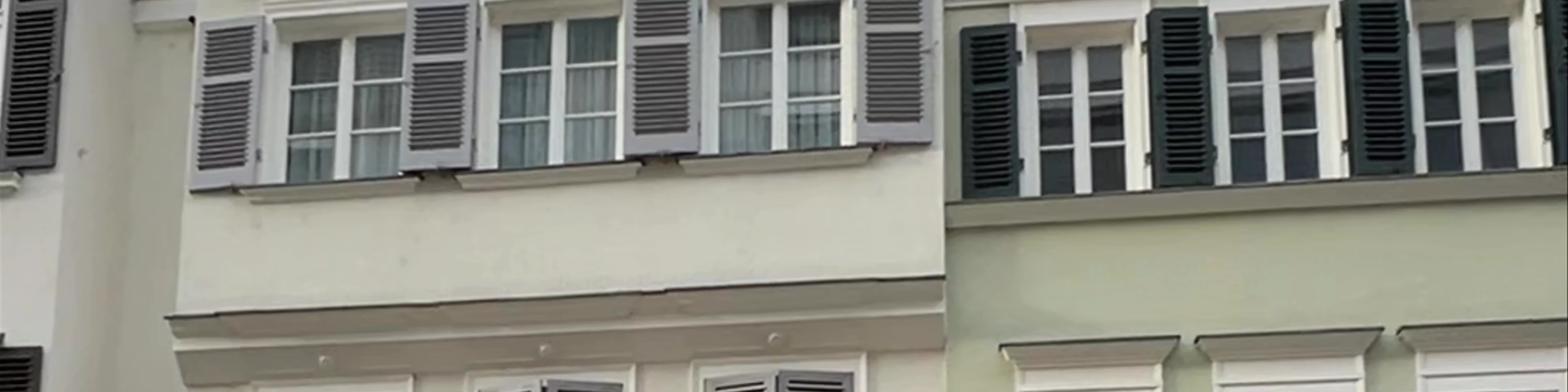 Calwer Straße Hinweistafel