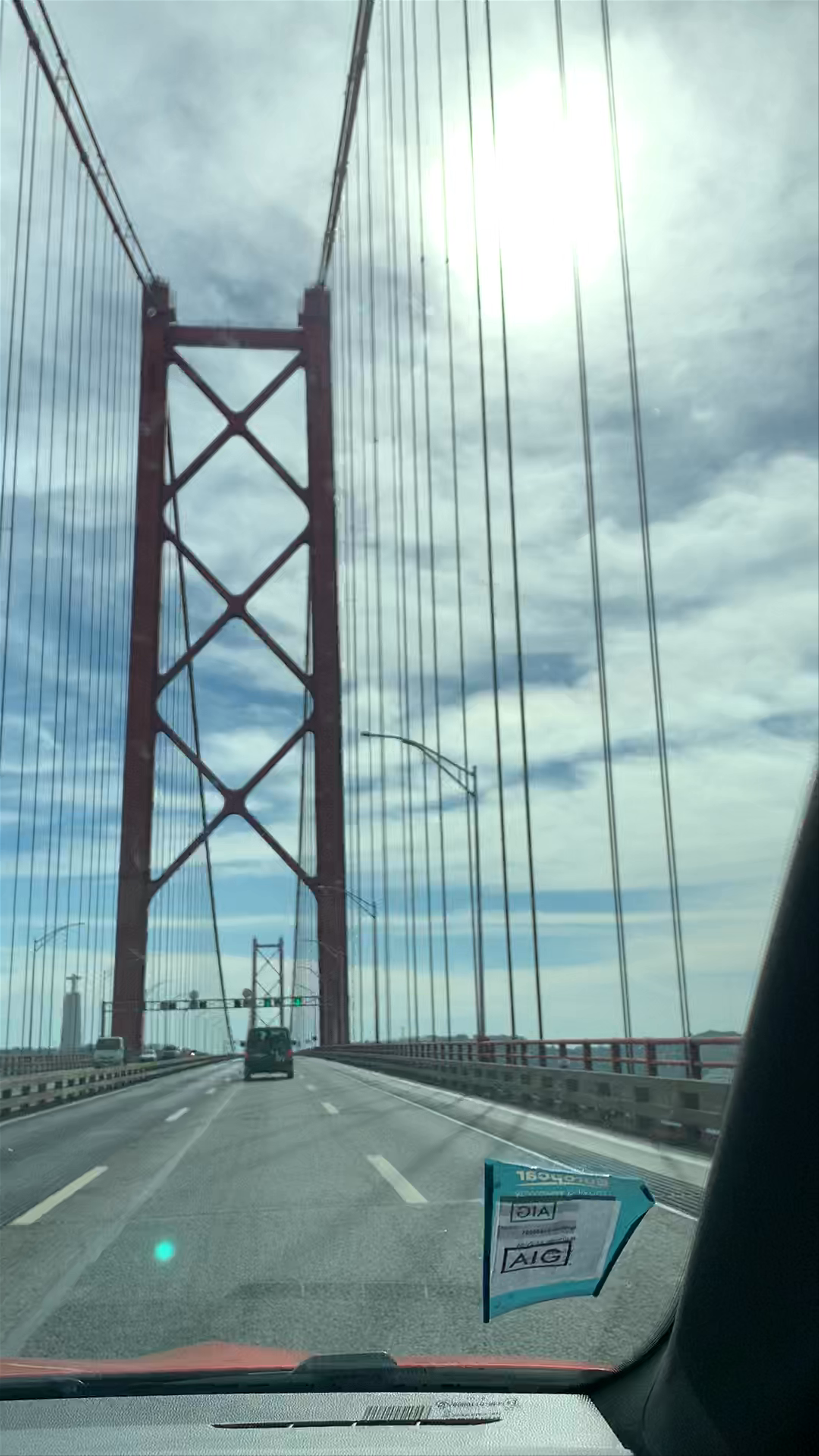 Crossing Ponte 25 de Abril: Lisbon's Iconic Red Suspension Bridge