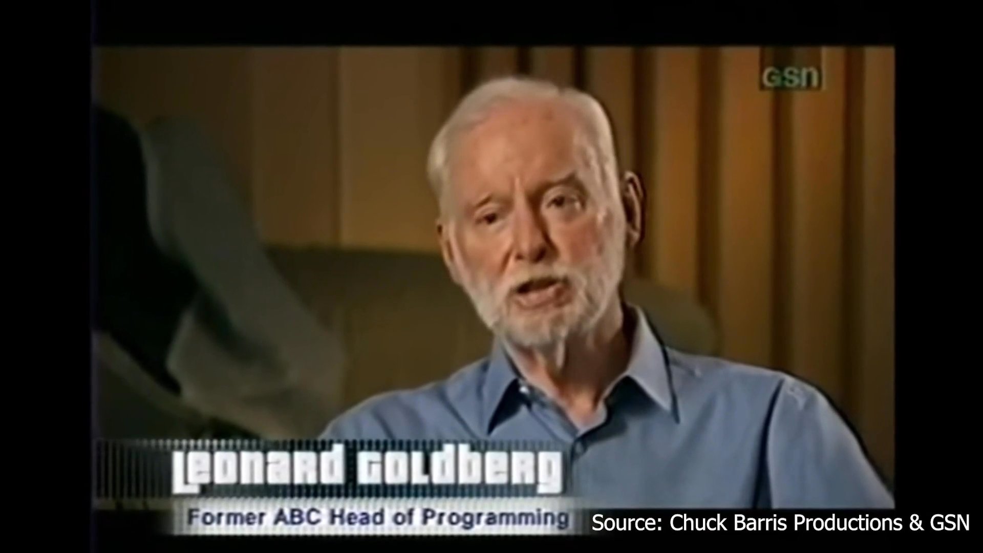 Industry figures provide commentary on the history and impact of the television game show The Dating Game, interspersed with archival footage of the program.