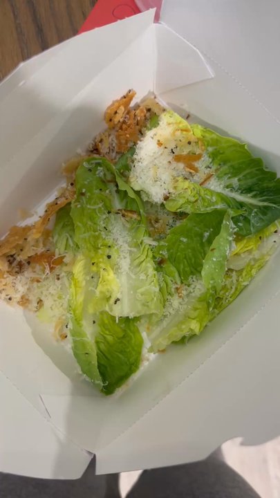 Burnt by J.H. - This is honestly comical. You give me 5 leaves of lettuce for a "salad" for $11. Thx. LOL. - American Near Me - Van Alstyne, Texas