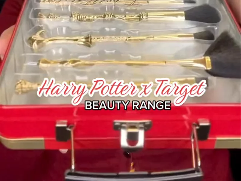Target x Harry Potter Health & Beauty Gifting Range campaign (Christmas 2022)