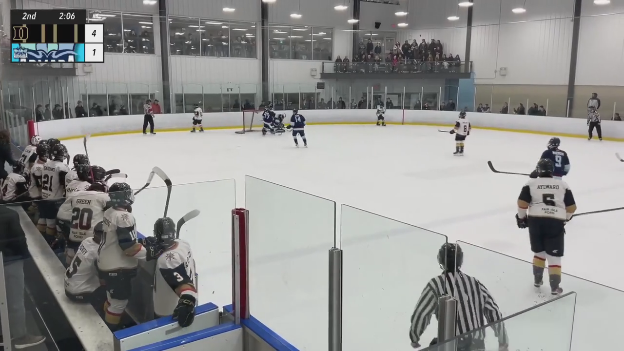 Alec Heughan-McLeod: Defensive Highlights & Key Saves U16AAA Basin Armada