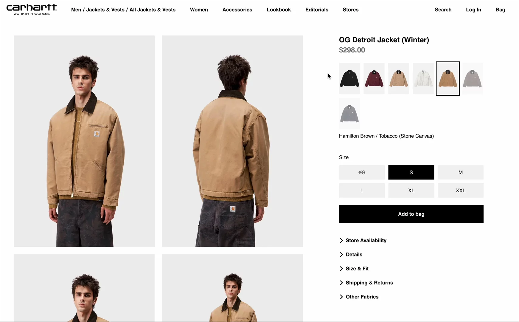 Carhartt-WIP PDP zoom