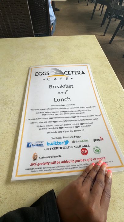 Eggs-Cetera Cafe - Menu - American Near Me - Lake Worth, Florida