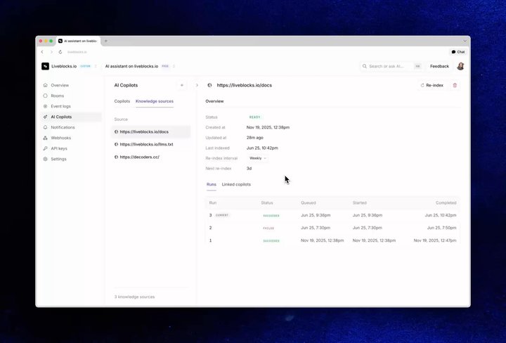 Knowledge manual reindex