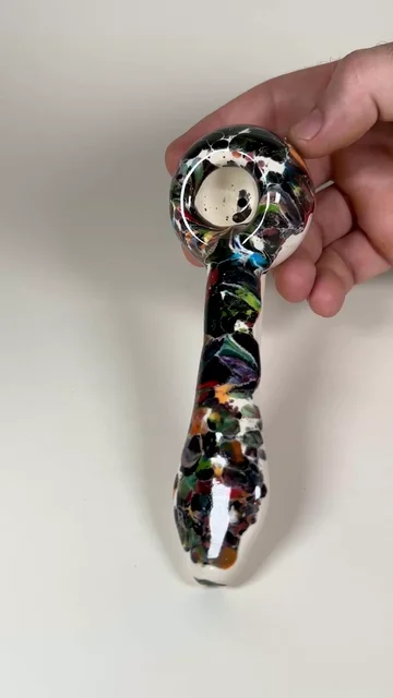 Preview pic of Spoon Pipe - 6.25 Inches - Ceramic - Multiple Colors - FREE SHIPPING