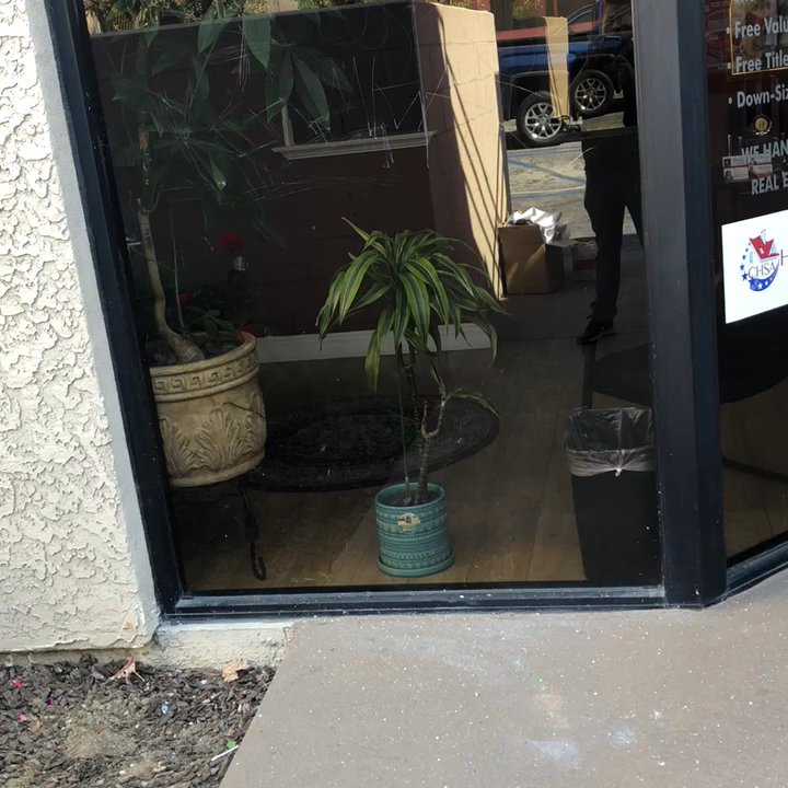 Just Printing - Installing sticker perforated - Printing Services Near Me - Bell, California