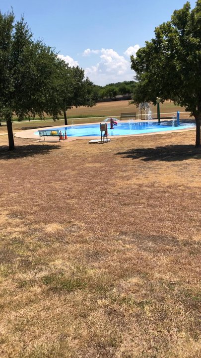 Chapel Park - Water feature at the park. - Parks Near Me - Waco, Texas