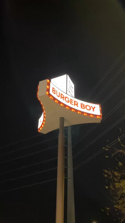 Burger Boy - Neat signage out front - Burgers Near Me - San Antonio, Texas