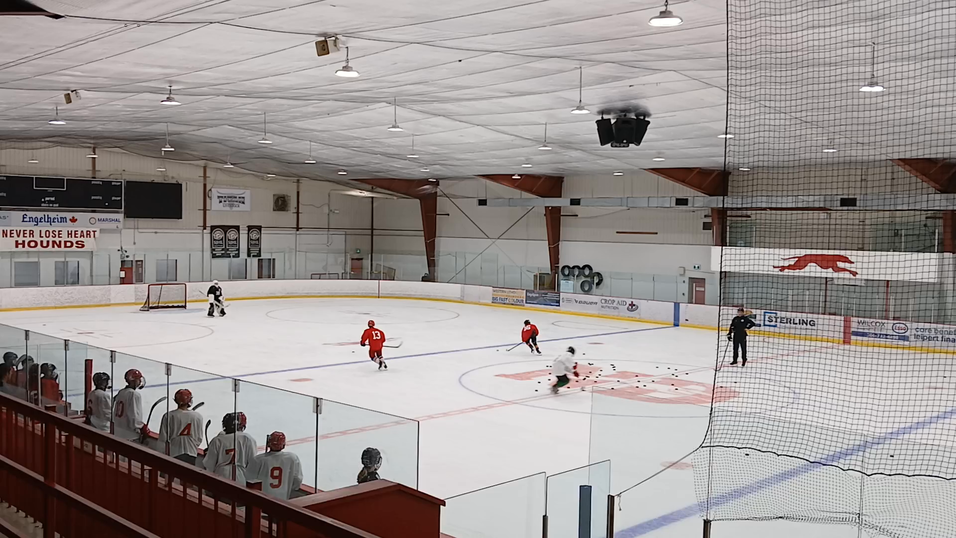 Charles Verlinde: On-Ice Training Highlights at Notre Dame Hounds High Performance Camp.