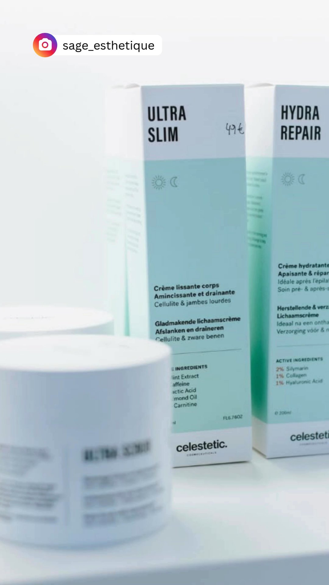 Ultra Slim | À l'extrait de menthe et caféine - Celestetic France