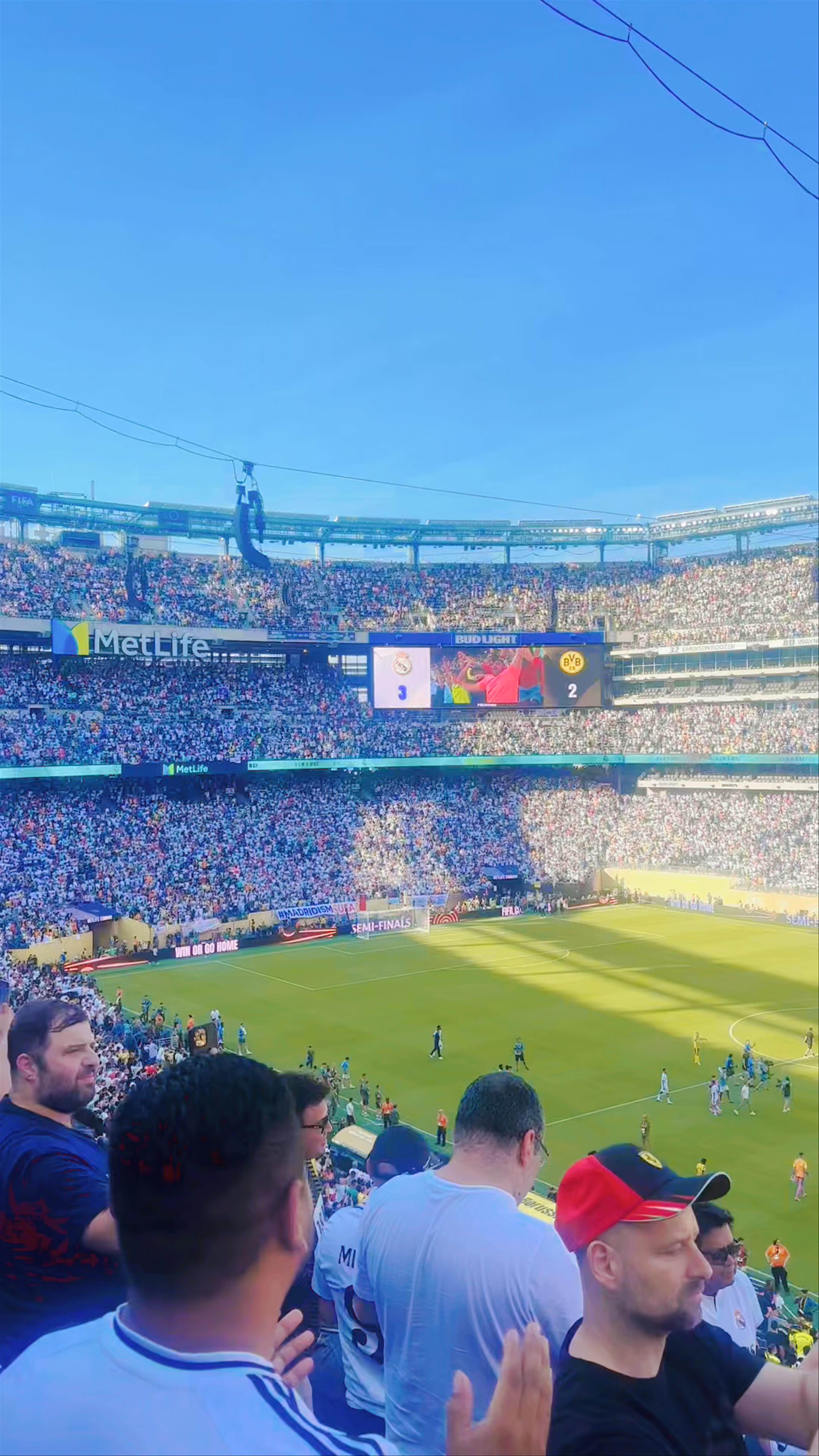 Thrilling Semi-Final Soccer Match at MetLife Stadium, East Rutherford
