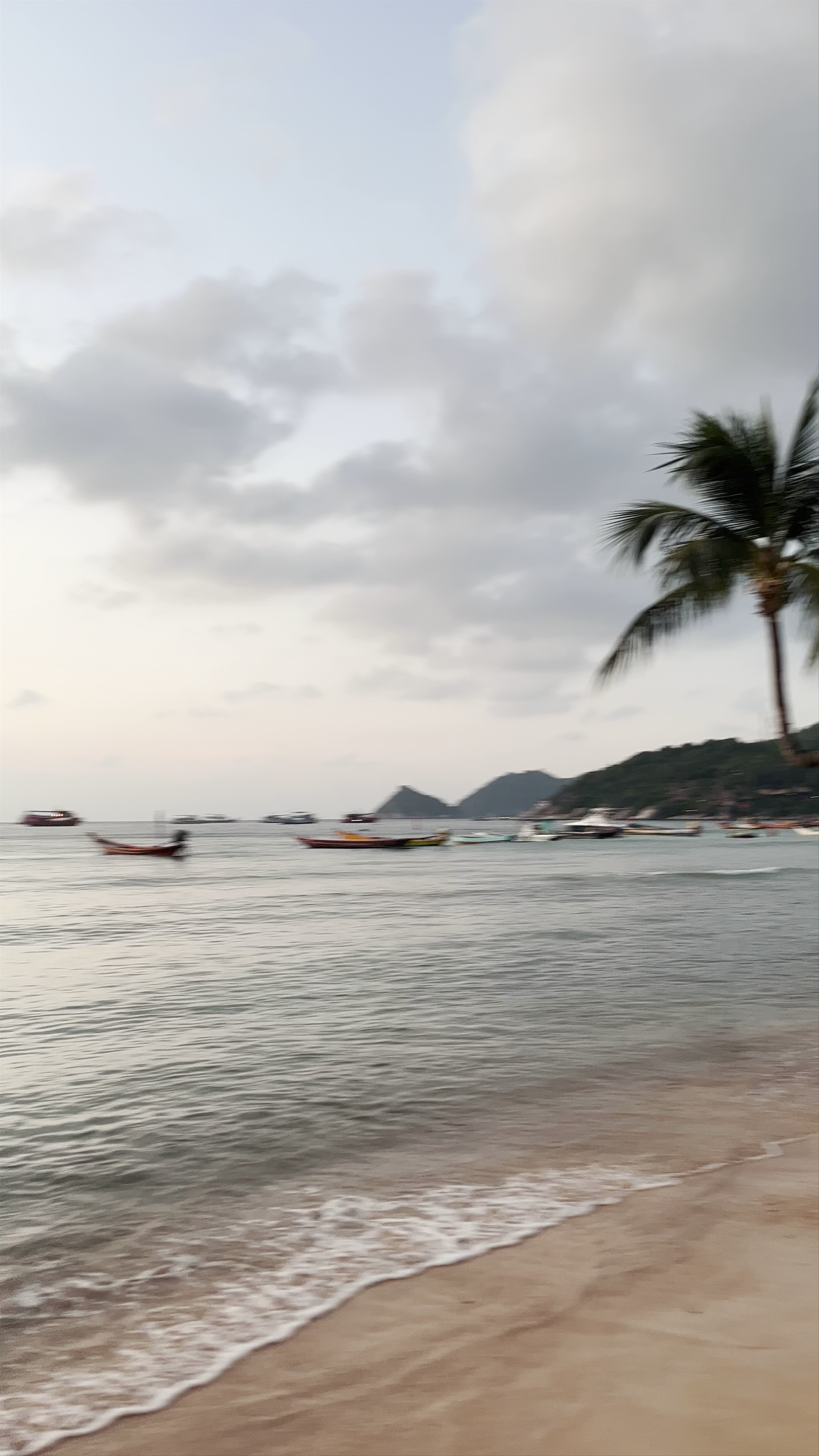 Sairee Beach Serenity at Sunset, Ko Tao, Thailand