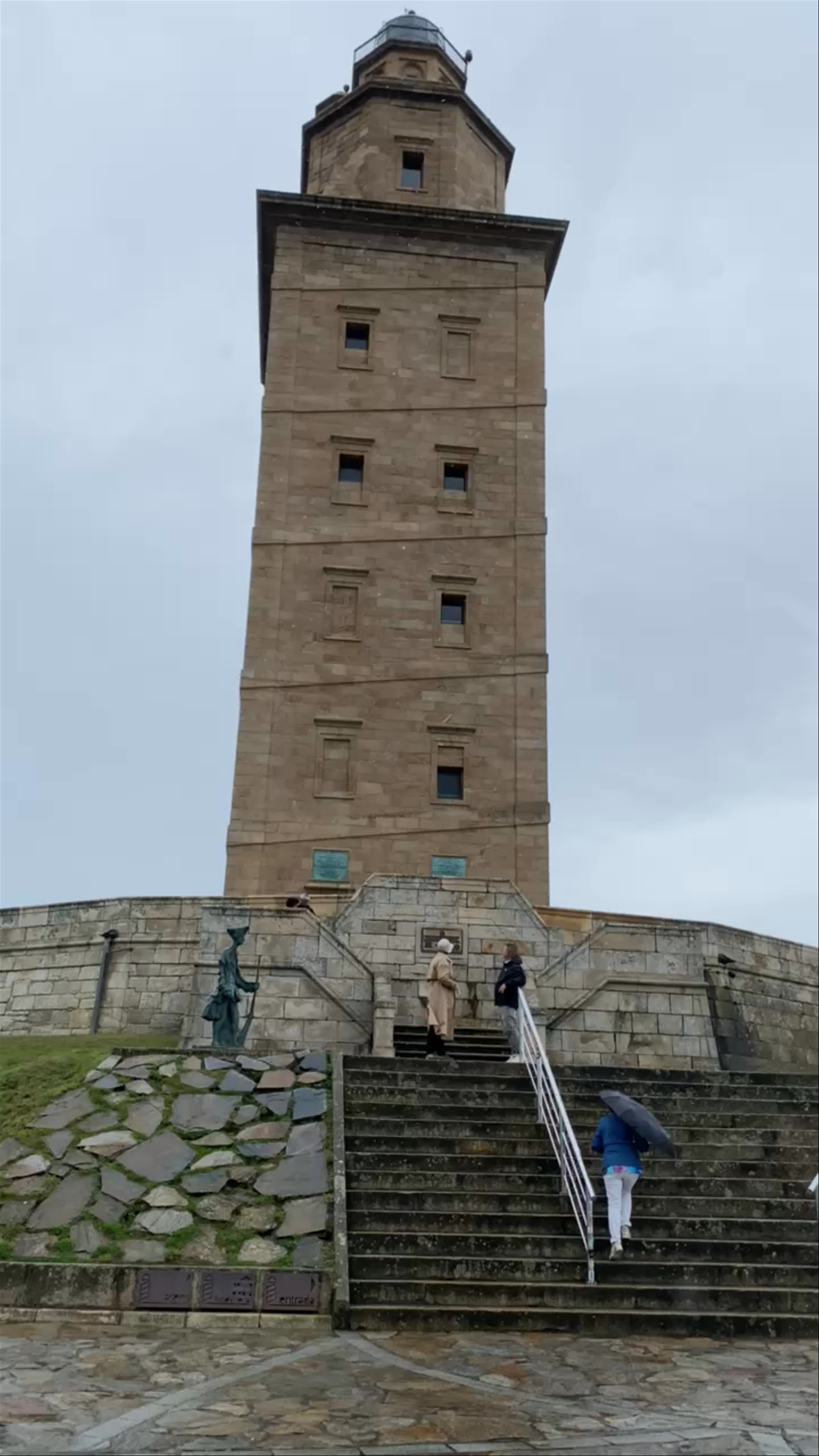 Torre de Hércules: Ancient Lighthouse Overlooking the Atlantic in A Coruña