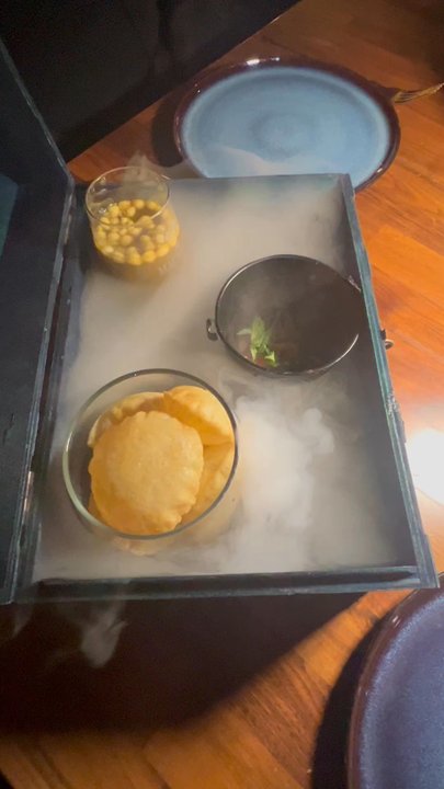 Chutneys Bellevue - Pani Puri Wonderbox! Impressive presentation! - Indian Near Me - Bellevue, Washington