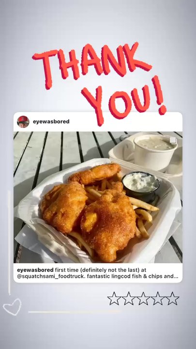 Squatchsami - The best fish & chips & clam chowder! - Fish & Chips Near Me - Lincoln City, Oregon