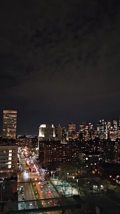 Hampton Inn Brooklyn/Downtown - View from top floor balcony - Hotels Near Me - Brooklyn, New York