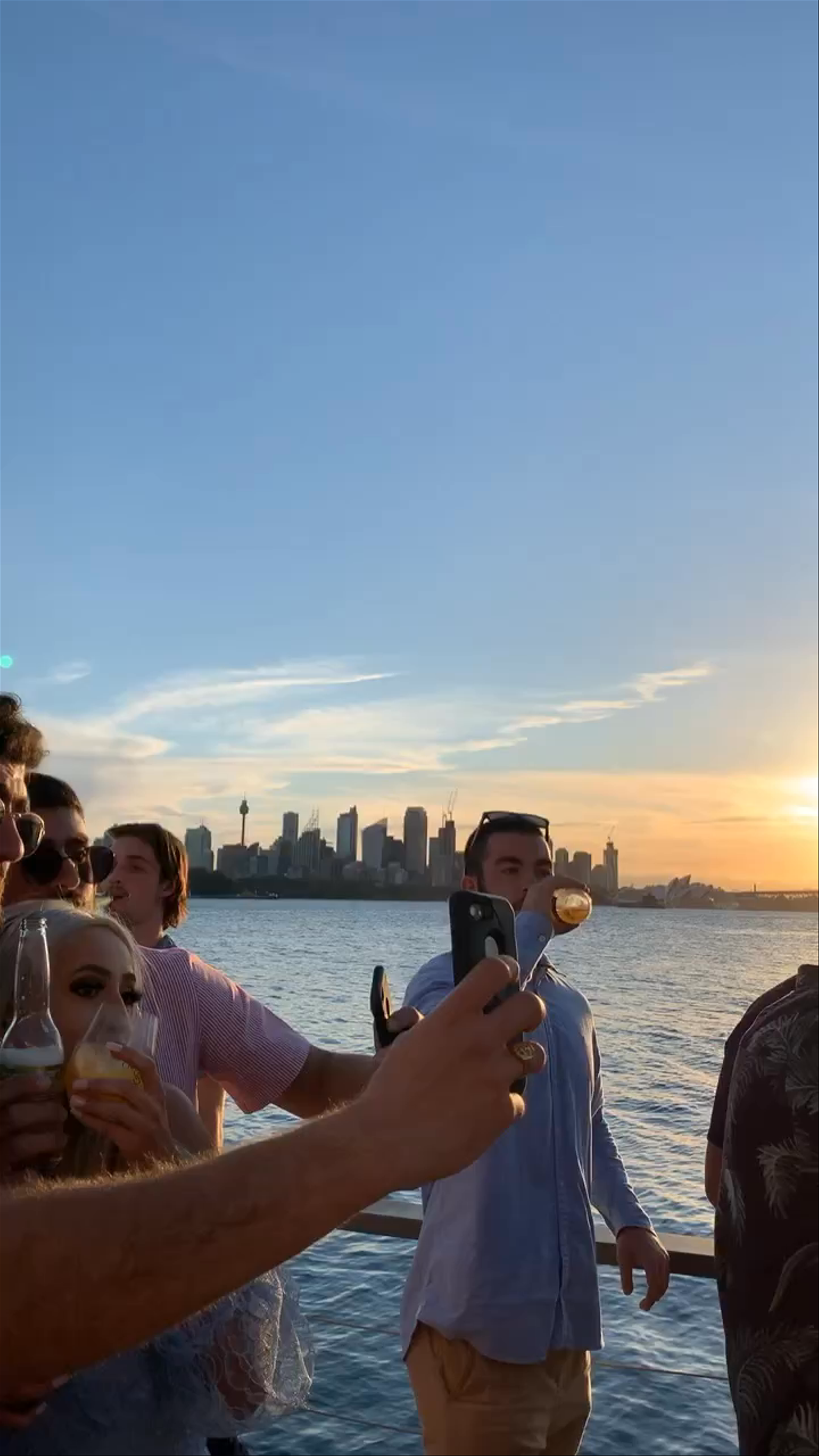 Sunset Party at The Island Sydney Harbour