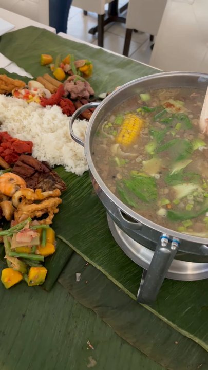 Kabayan Grill - birthday KAMAYAN spread - Filipino Near Me - Farmingville, New York