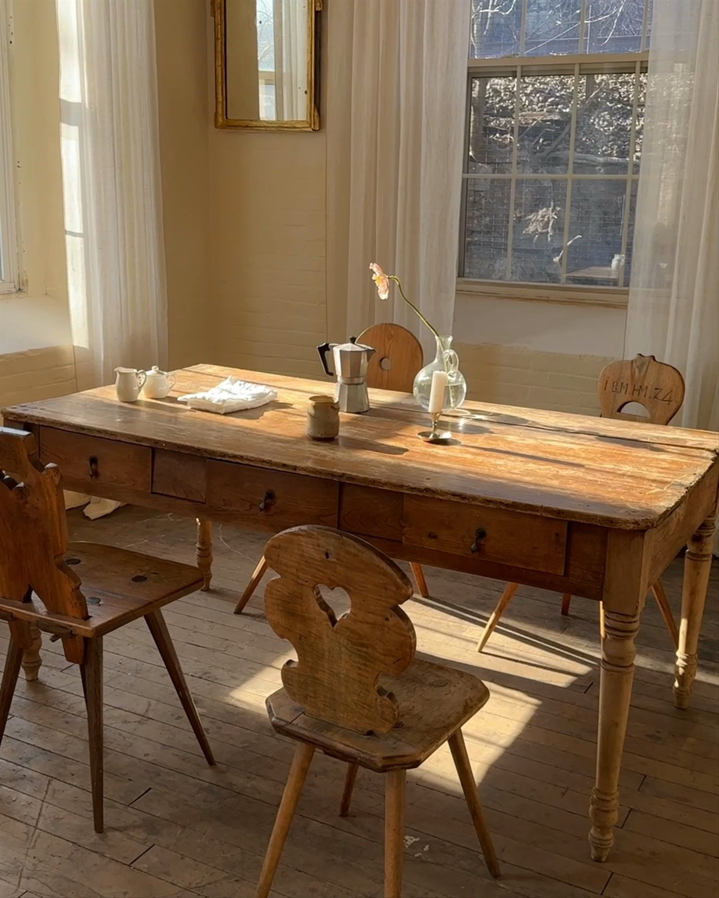 19th C. Monestary Table