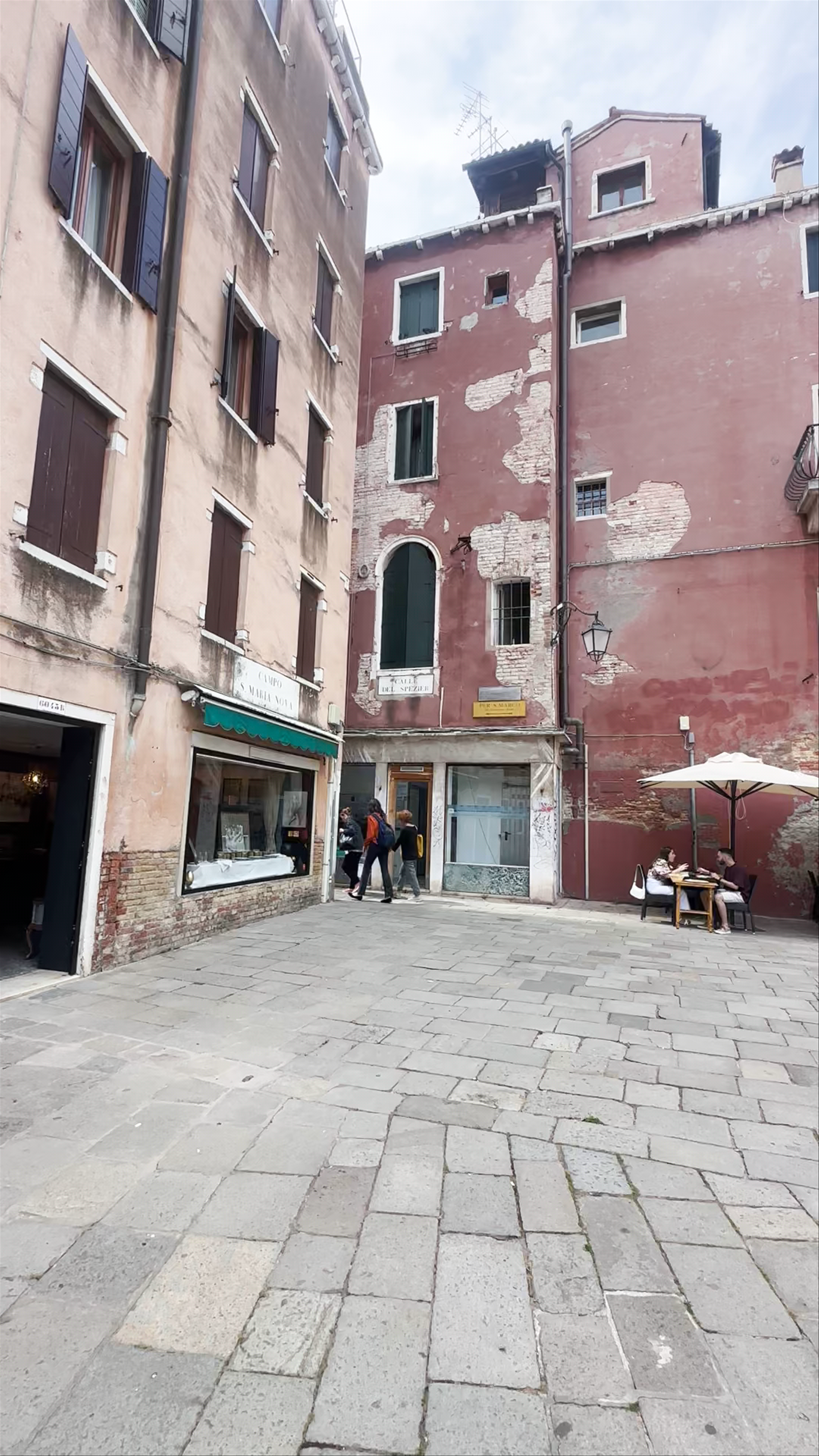 Charming Quiet Square in Nova, Veneto, Italy