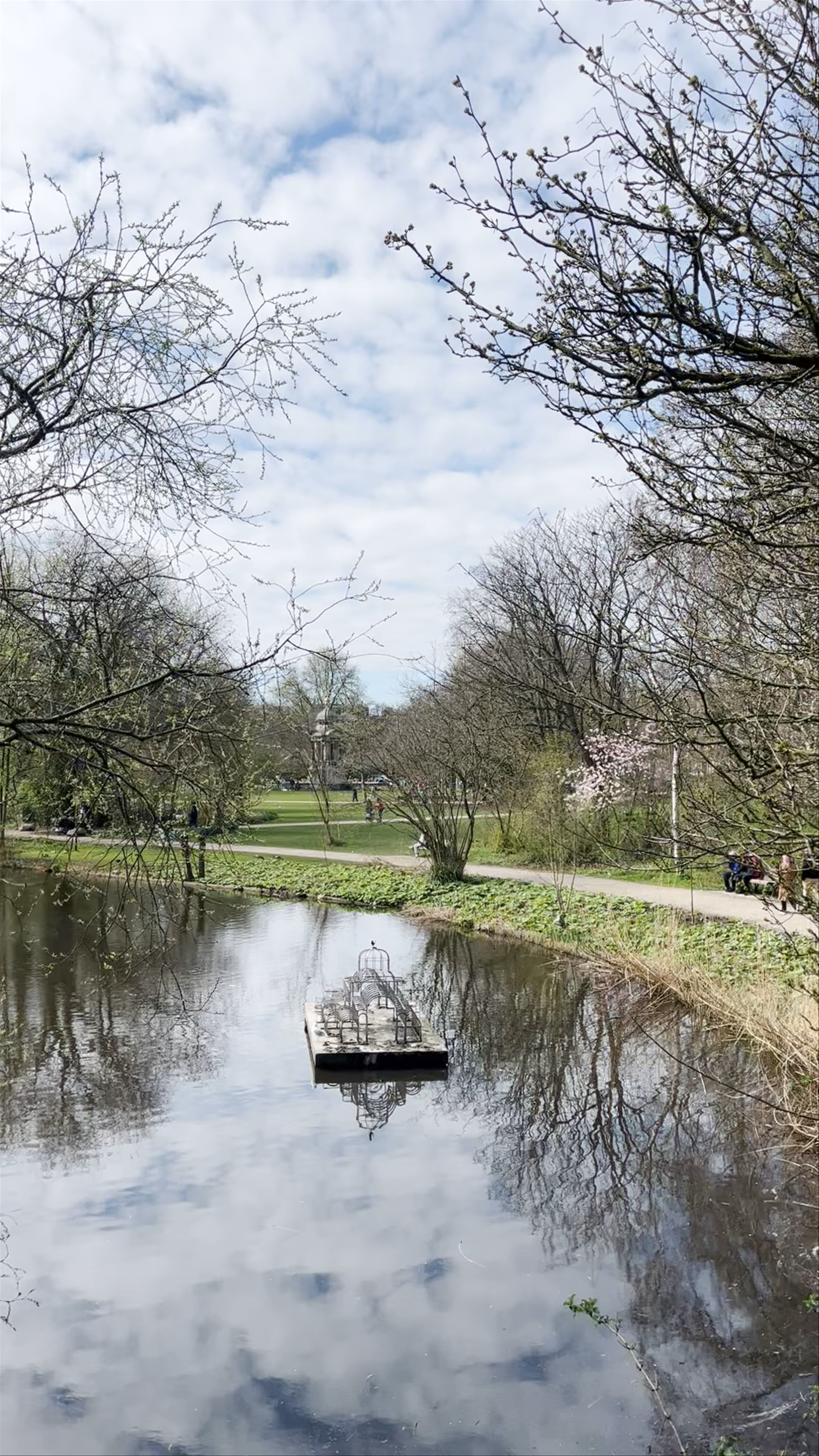 Tranquil Spring Stroll at Sarphatipark, Amsterdam
