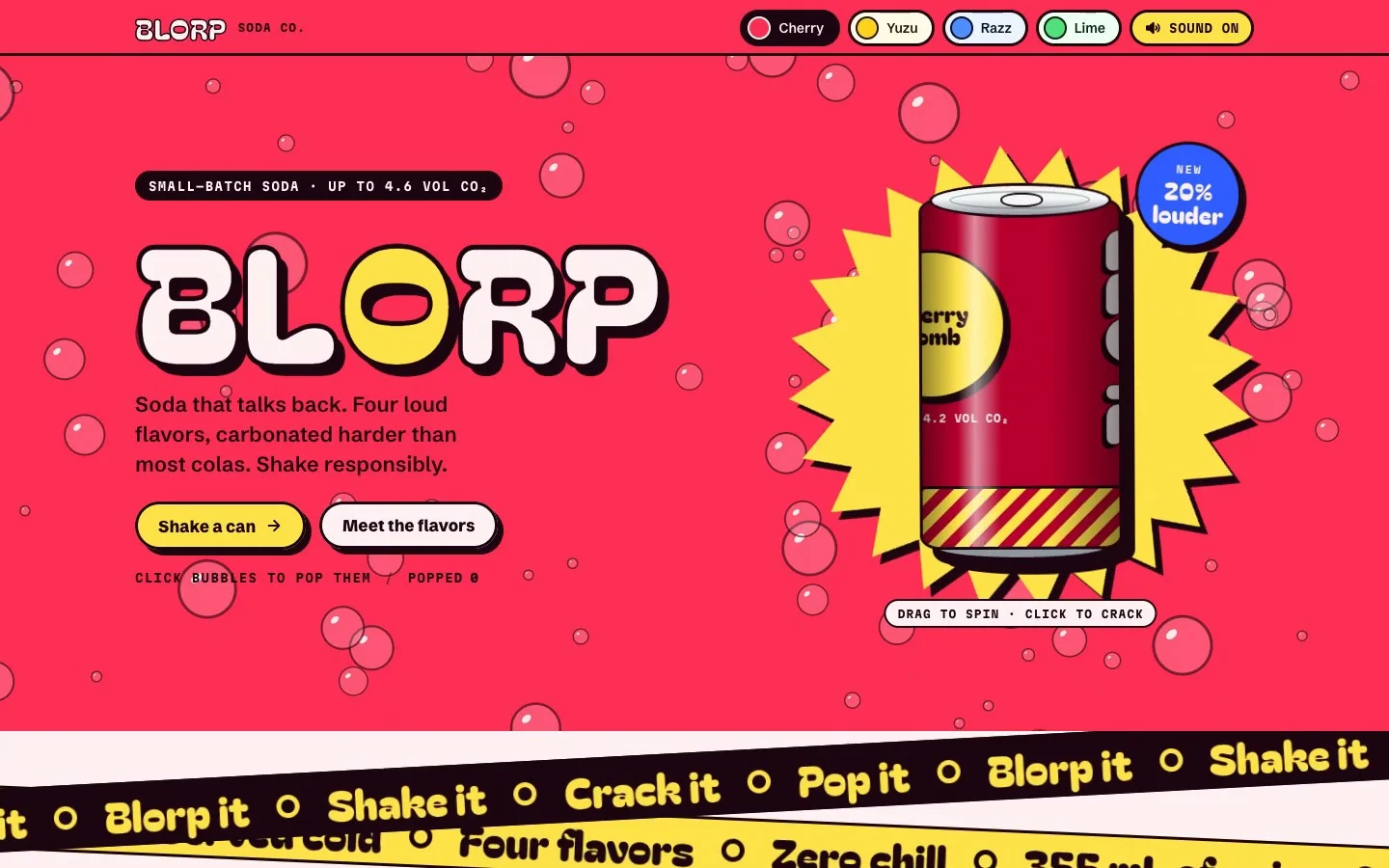 BLORP Soda Co.