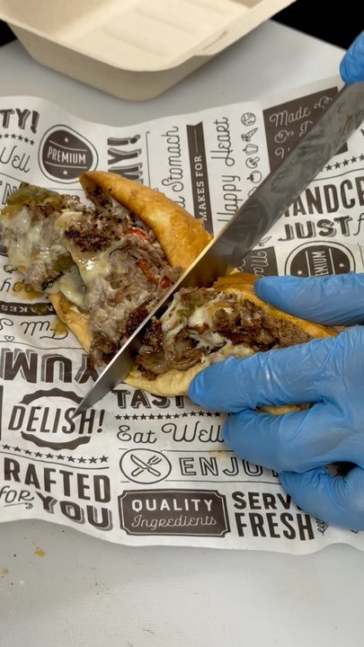 Grateful Griddle - Steak Philly Sandwich  @ColumbusFoodDude - Food Trucks Near Me