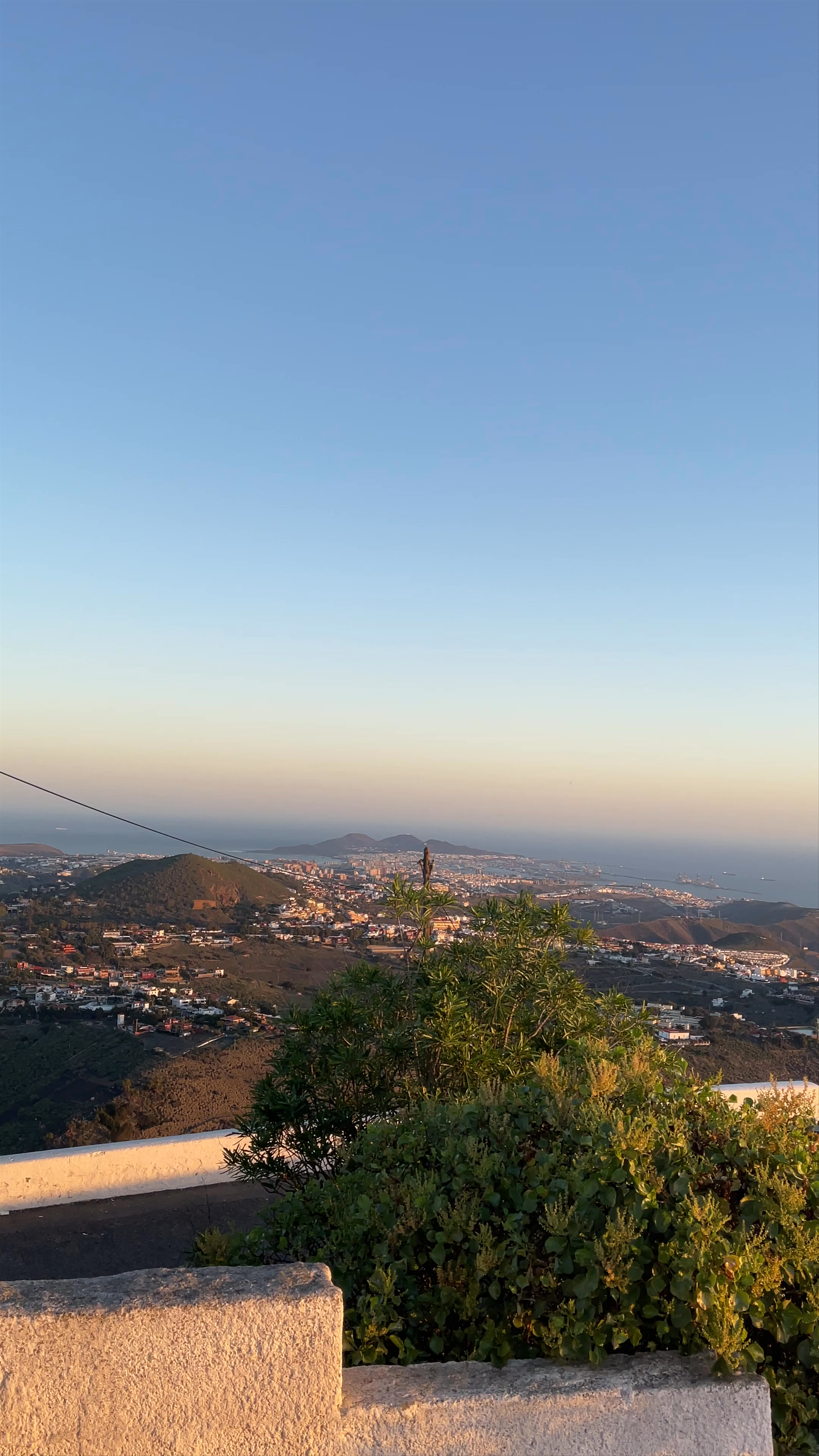 Sunset Panorama from Pico De Bandama, Las Palmas de Gran Canaria