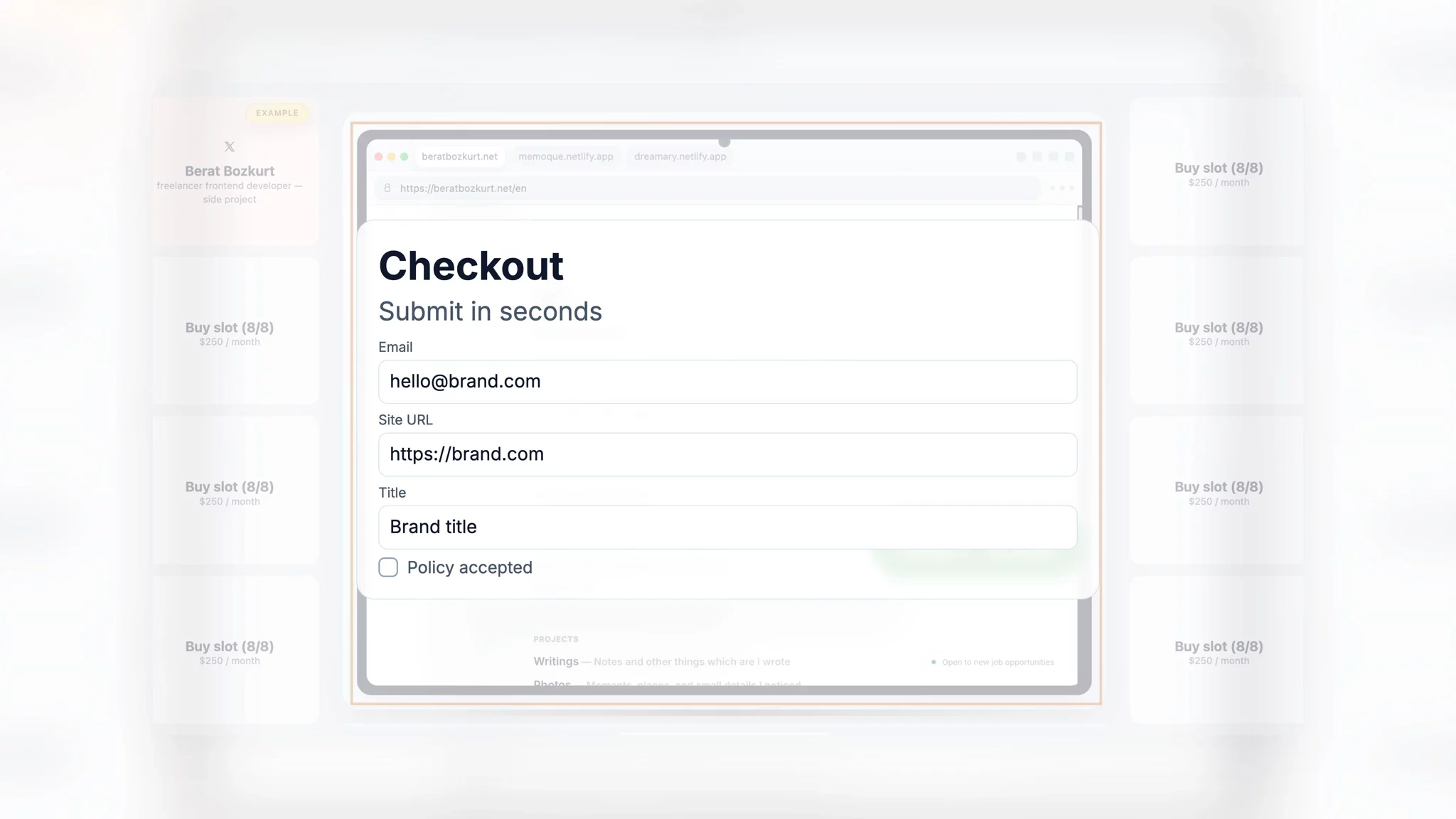TabRush - Be Fast and Publish Your Ad image 1