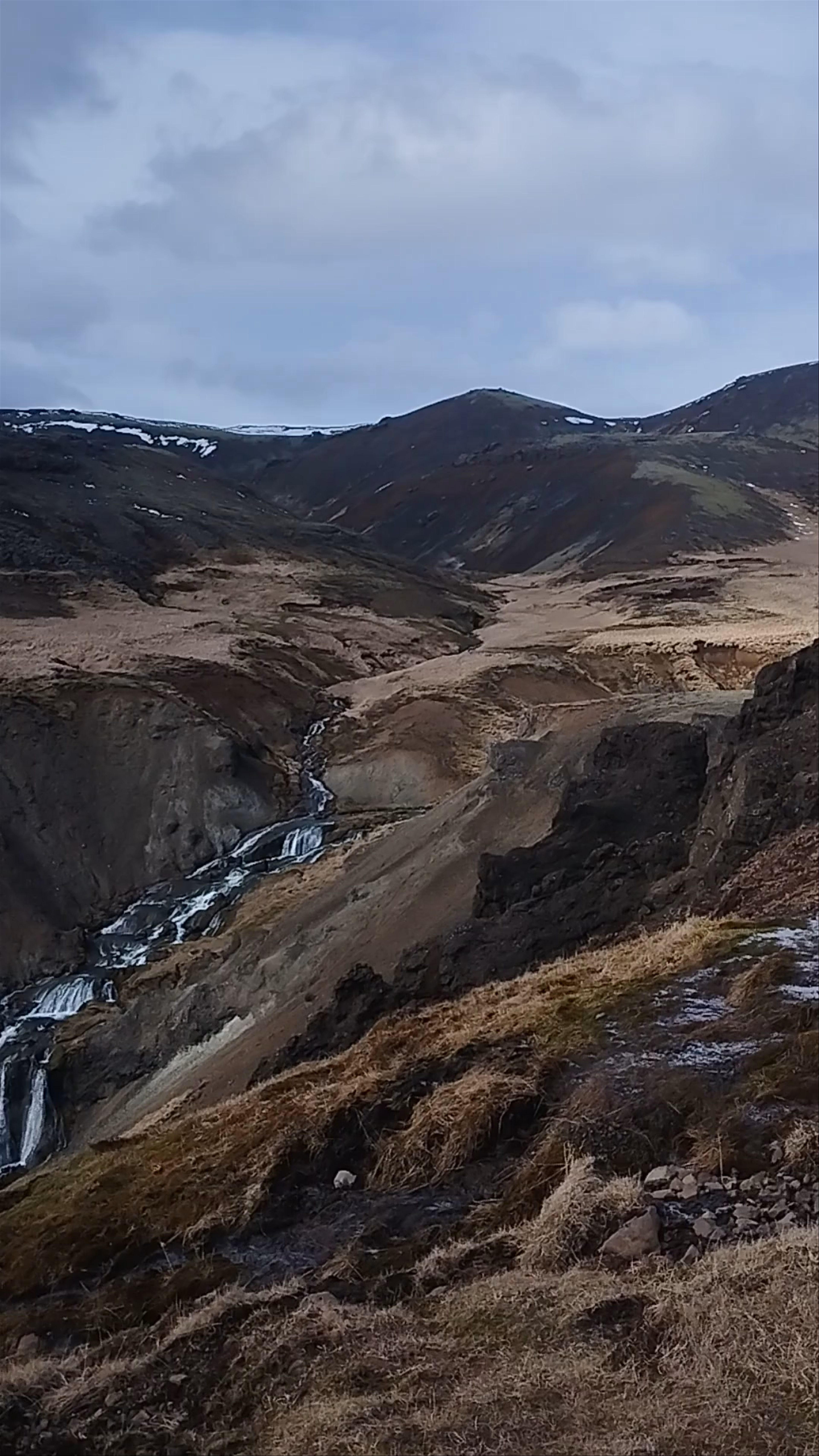 Djúpagilsfoss Waterfall