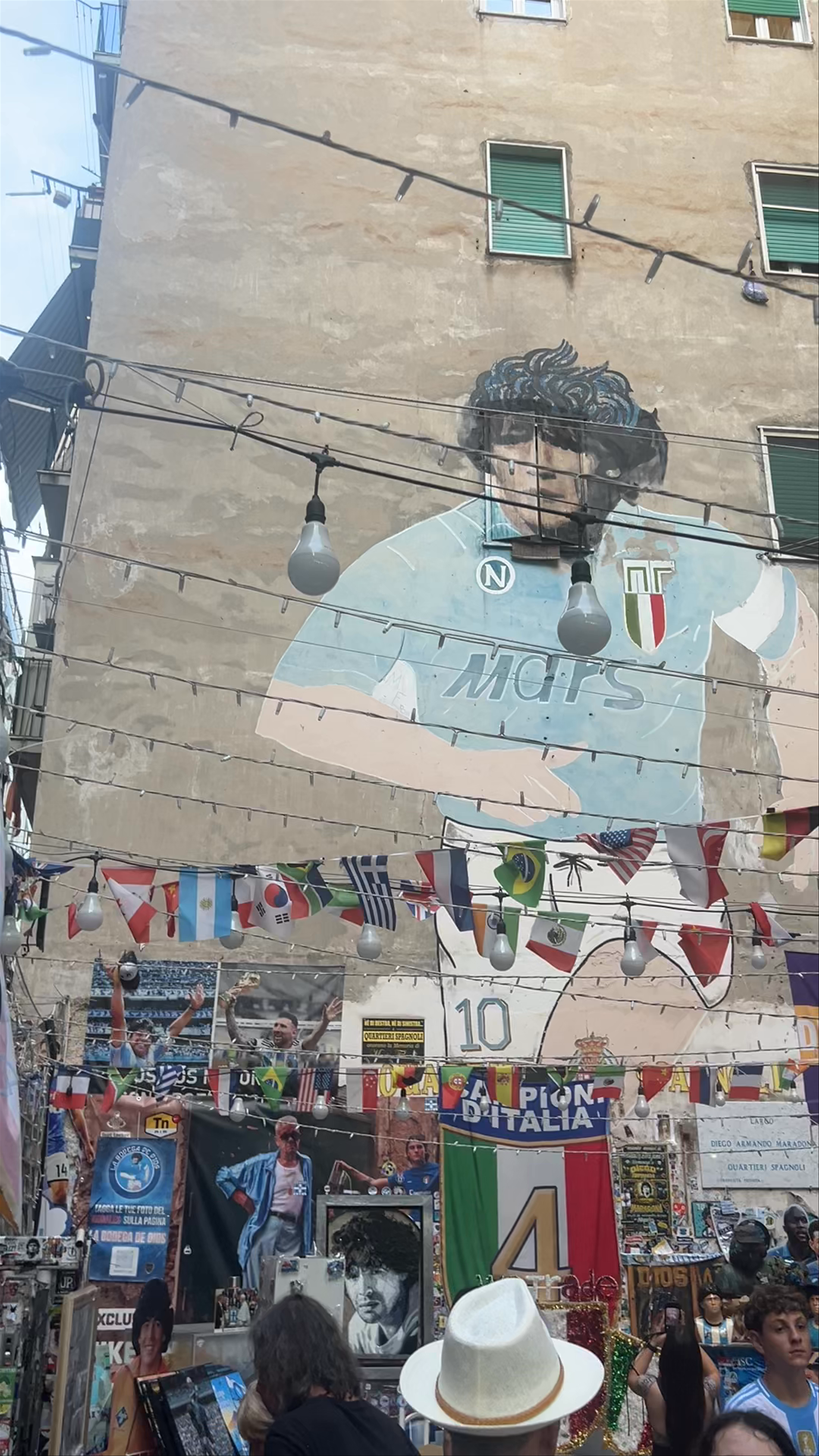 Murales Diego Armando Maradona - Quartieri Spagnoli