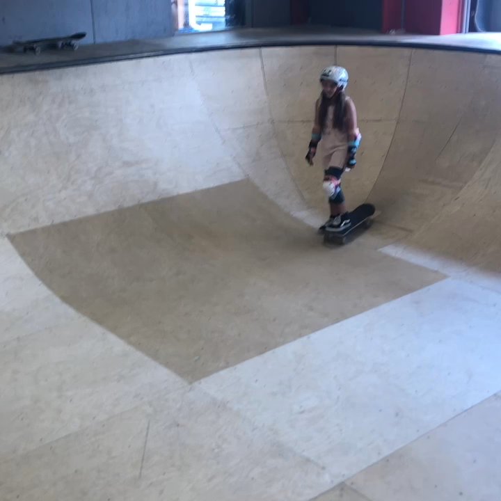 The Point Skate Shop - My baby doing her rock fakey with E - Skate Shops Near Me - Fairview, Texas