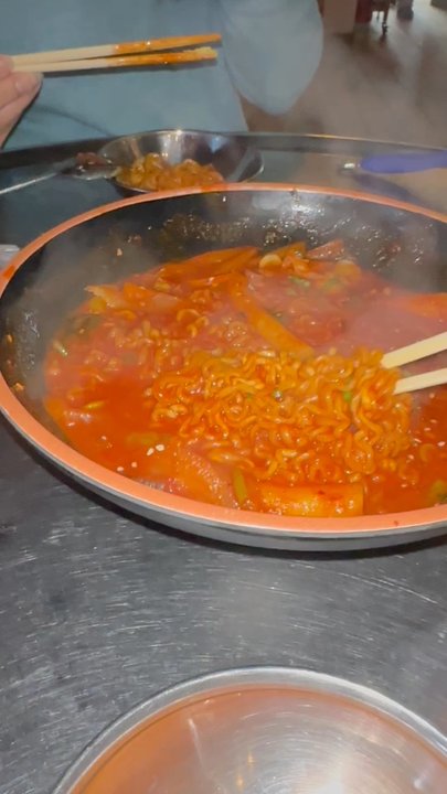 99 Pocha - Ttubboki with ramen noodle pull - Korean Near Me - Carrollton, Texas