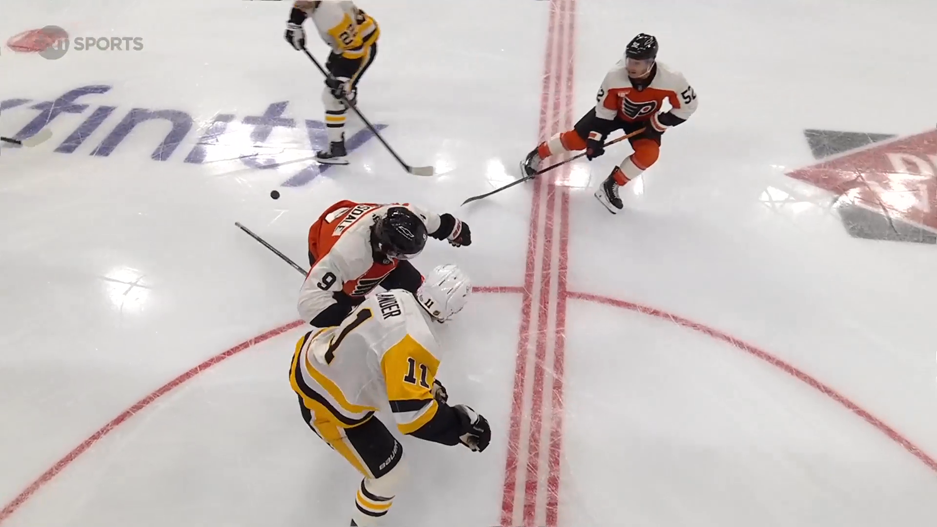 Penguins Avenge Playoff Exit with 7-0 Rout of Flyers · Sep. 30, 2026