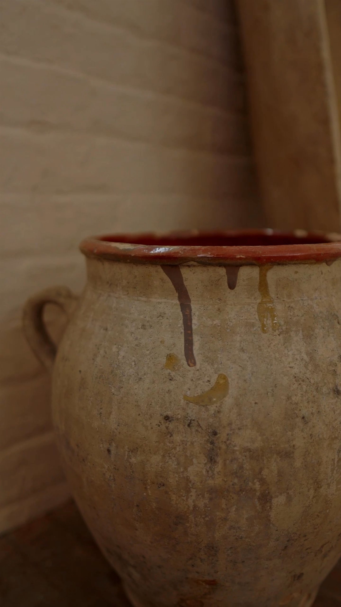 Drip Terracotta Confit Pot
