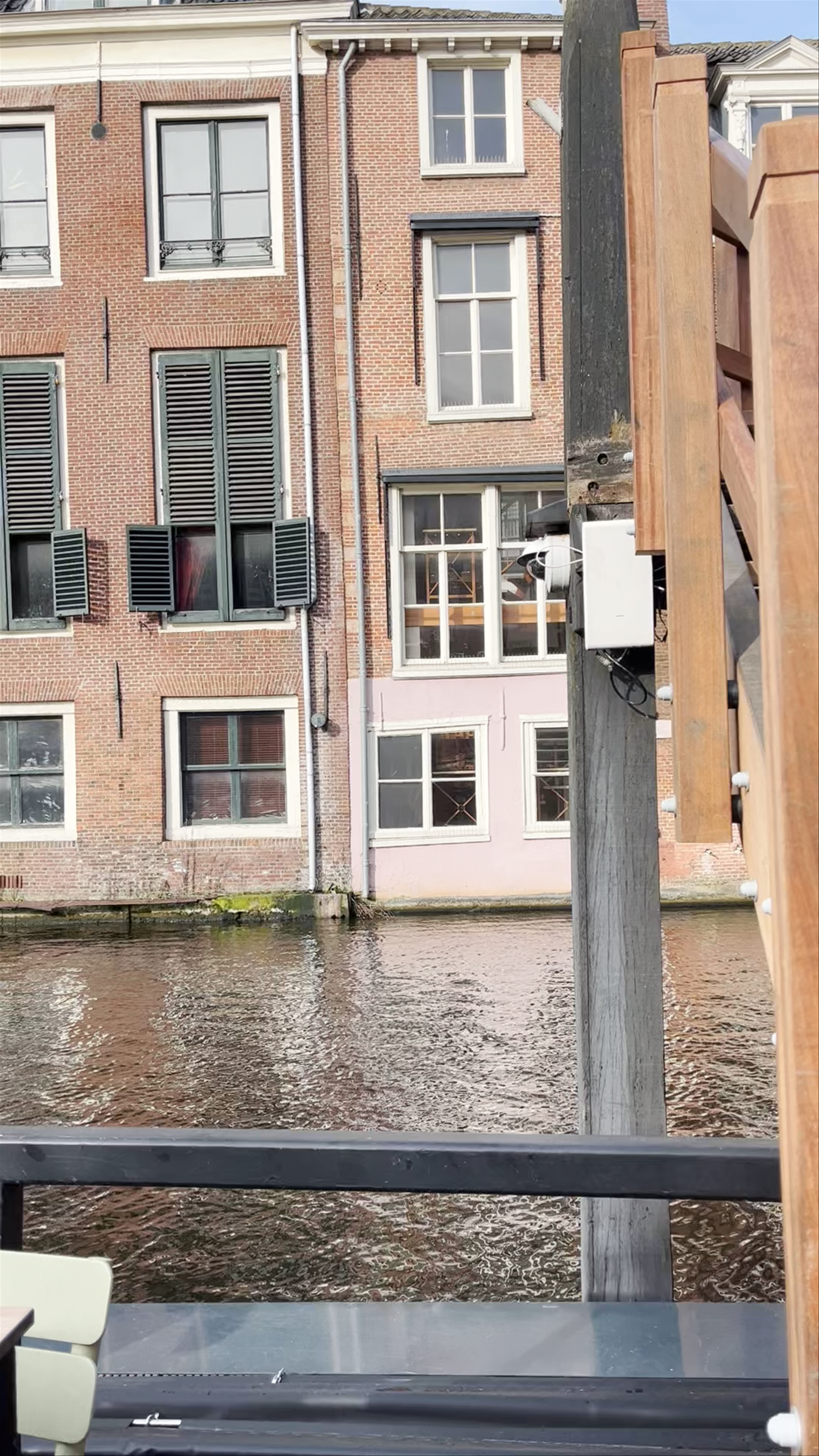 Canal View from Annie's, Hoogstraat, Leiden